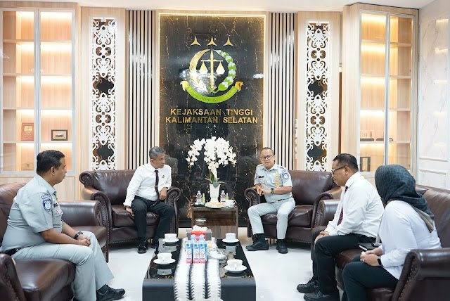 Jasa Raharja dan Kejati Kalsel Perkuat Sinergi dan Koordinasi Penegakan Hukum